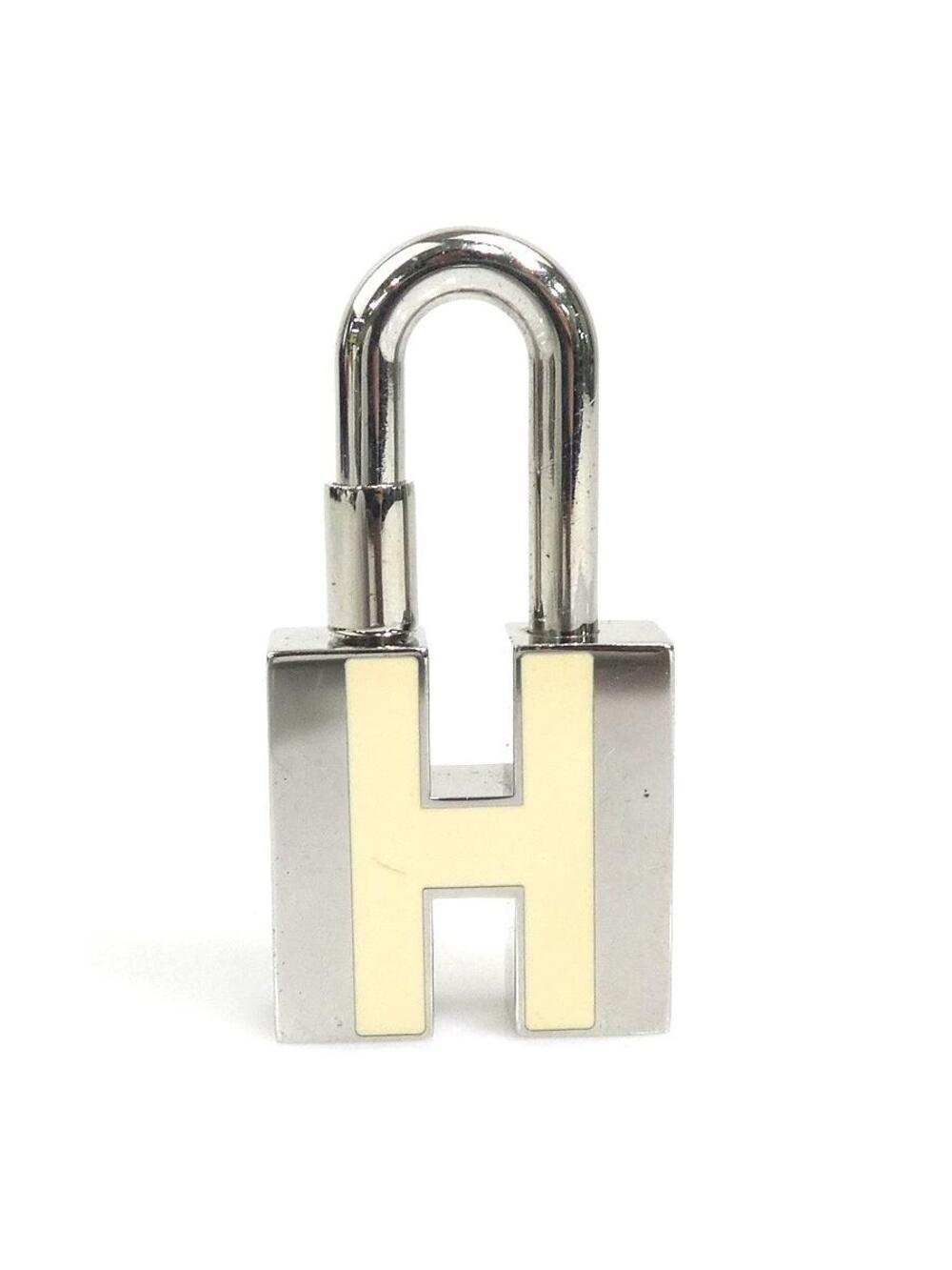 Auth Hermes H Logo Cadena Charm #373963H19B